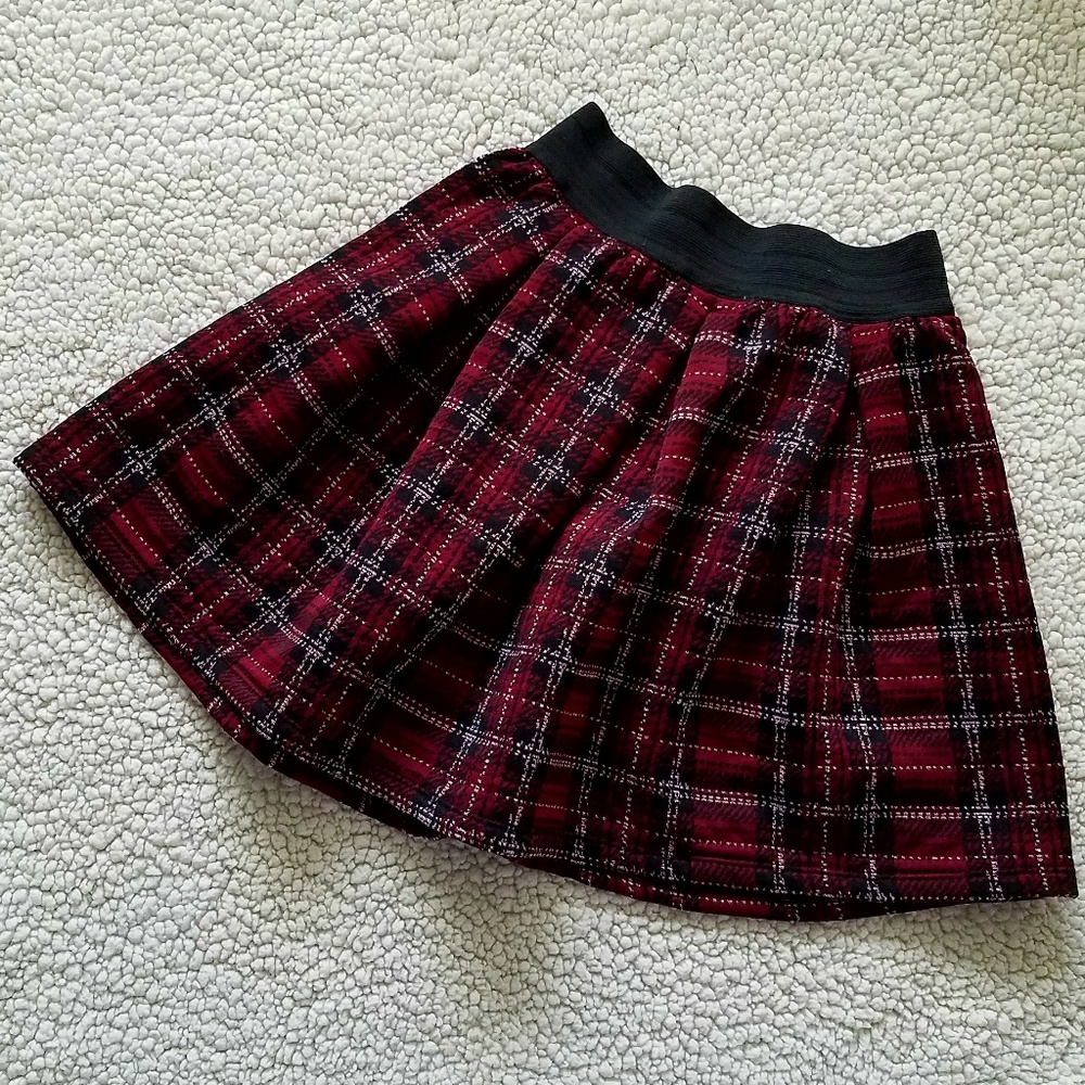 Joe B Plaid Mini Skirt