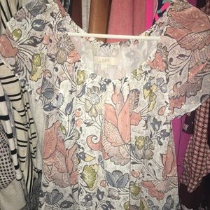 LOFT off the shoulder blouse