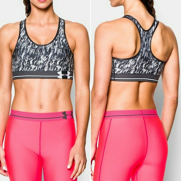 Under Armour Tops - Under Armour Mid-Printed Sports Bra
