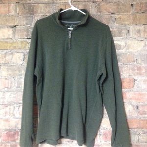 Eddie Bauer long-sleeve quarter zip