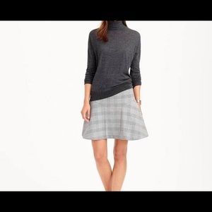NWT J. Crew Glen Plaid A Line Plaza Skirt Sz 2