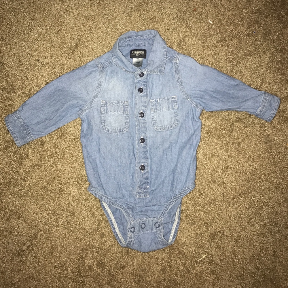 OshKosh Denim Onesie
