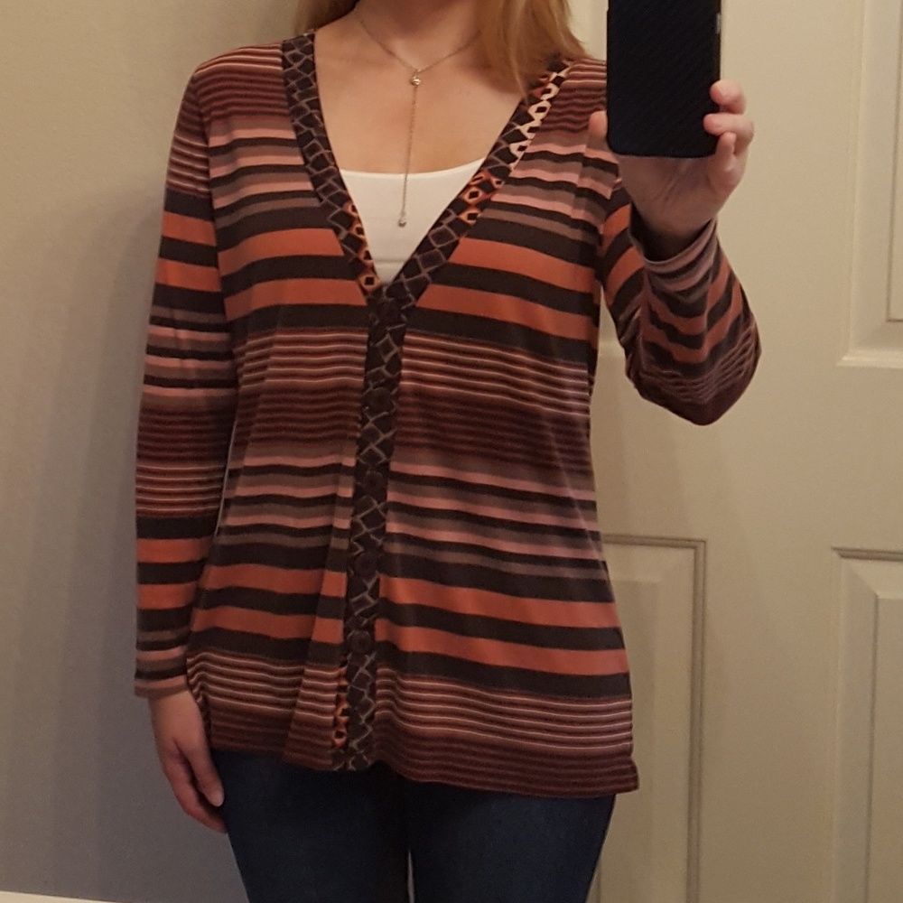 Silk pink button up blouse