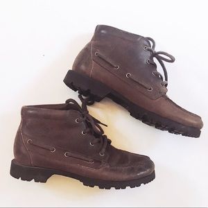 ⚡️WKND SALE ⚡️Timberland Brown Leather  Boots