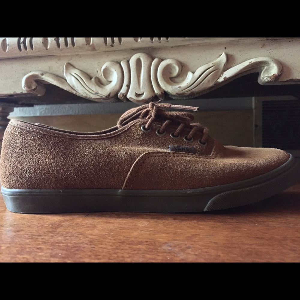 Brown suede vans