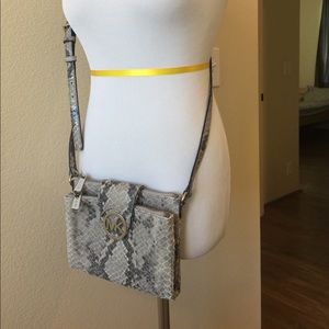 Michael Kors leather cross body bag