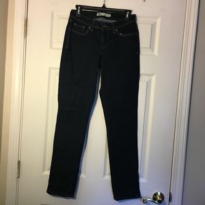 Dark Wash Curvy Skinny Jeans