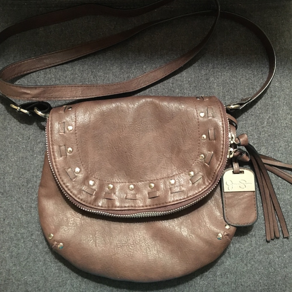 Jessica Simpson Brown crossbody purse