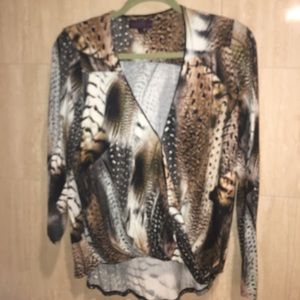 Multi colored blouse