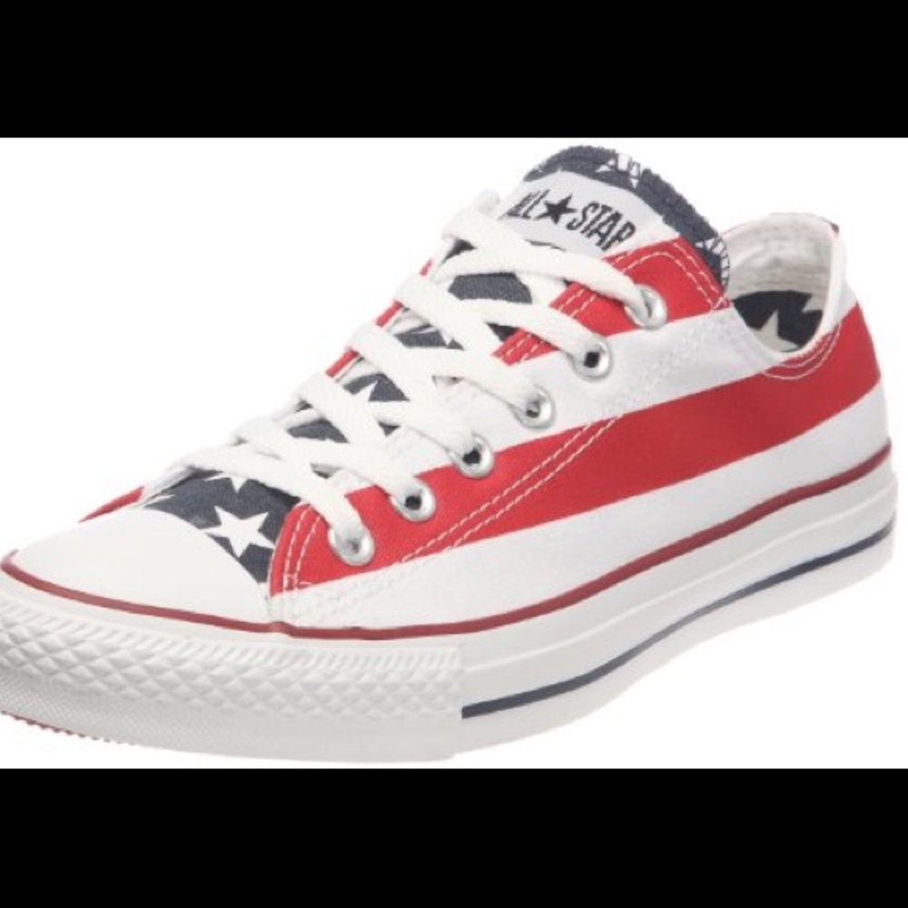 Womens size 5.5 American Flag Converse