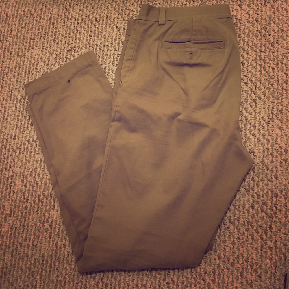 Tan Fulton Banana Republic Chinos