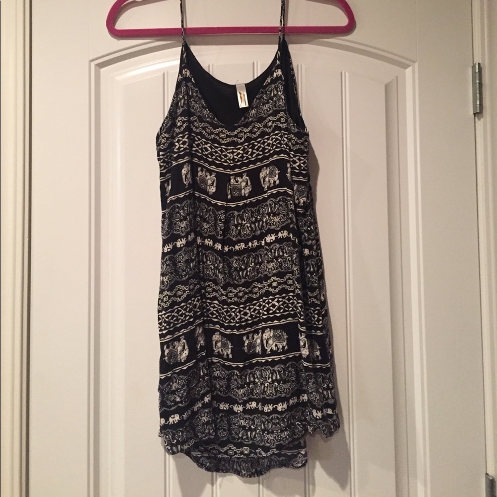 Tribal Elephant Print Dress/Tunic