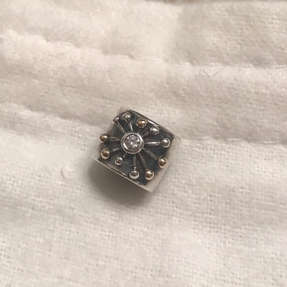 Authentic Pandora Starburst Charm - Retired