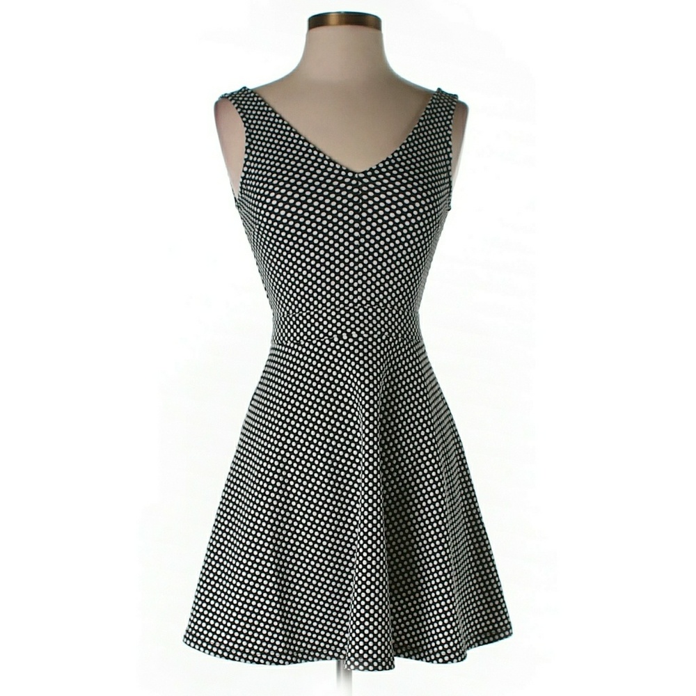 Forever 21 A-Line Mini Dress, Polka Dots