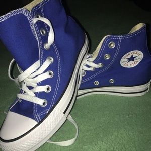 Blue converse! Never used