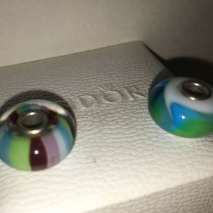 Pandora reduced price discontinued beads set of 2
