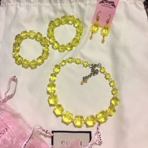 Tarina Tarantino yellow four piece set