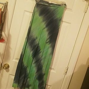 TyeDye  Maxi Skirt