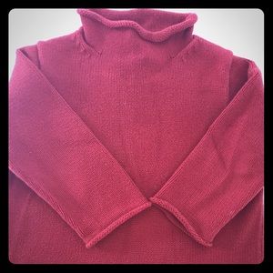 Crewcuts roll neck sweater