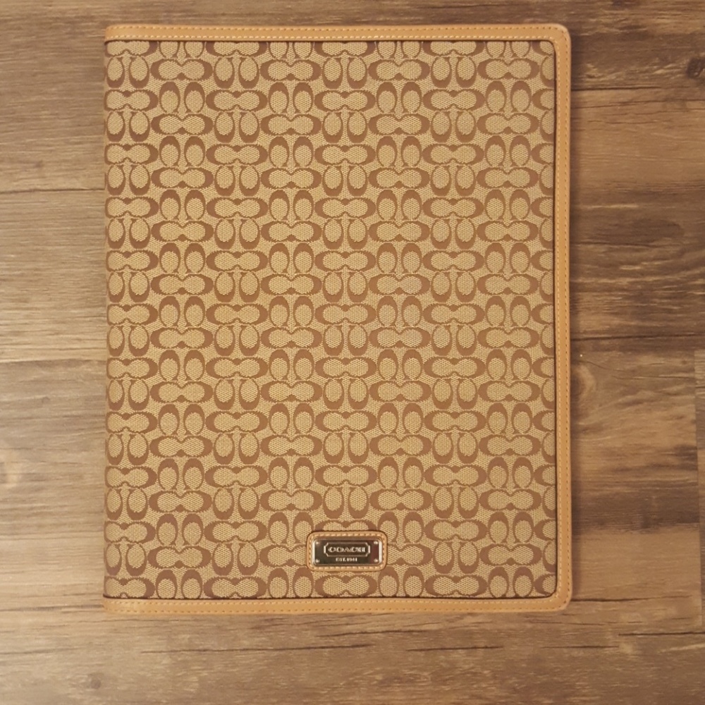 Coach Portfolio tan/beige