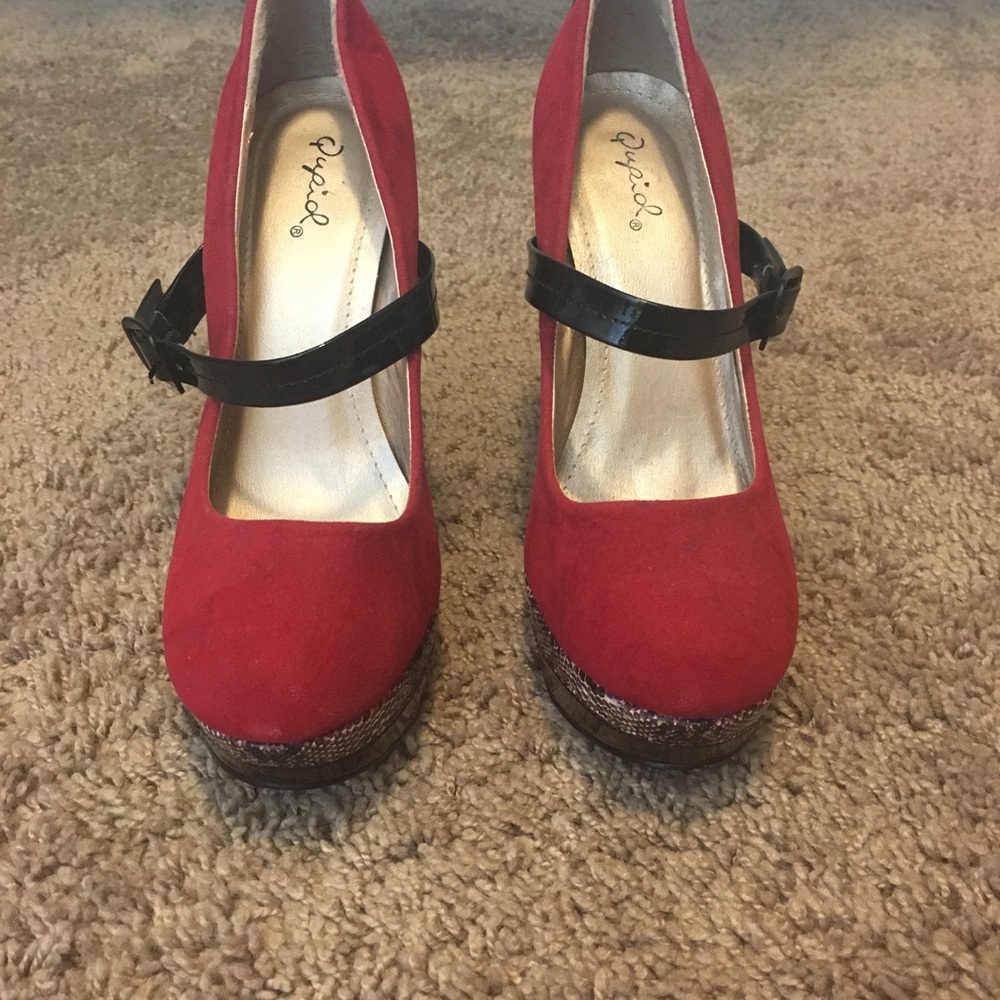 Red Qupid heels