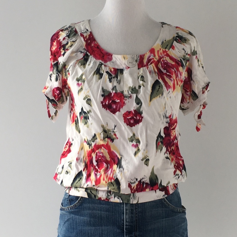 Dressbarn Floral Blouse