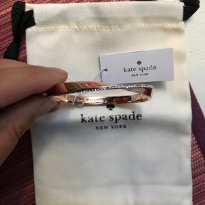Kate Spade Do The Twist Pave Hinge Bangle