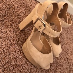 Nude Steve Madden Heels