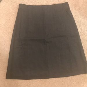 Professional dark grey skirt