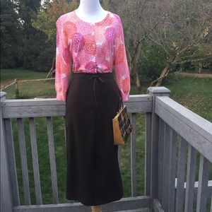 ‼️$5 Sale‼️Eddie Bauer Brown Pencil Skirt