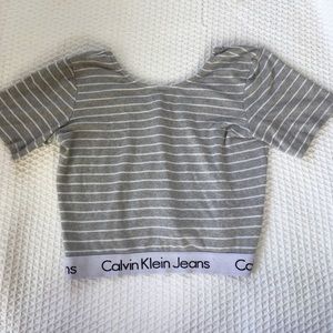 Calvin Klein crop top