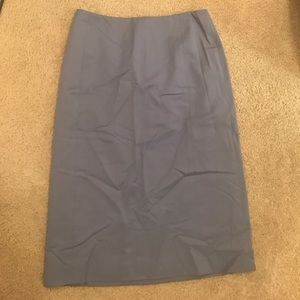 Light blue J. Crew Skirt