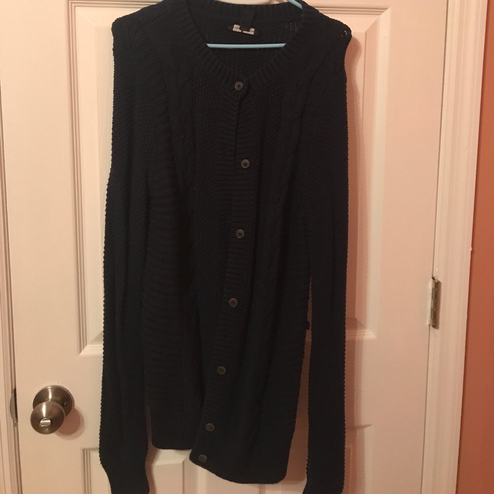 Navy Tommy Hilfiger Cardigan