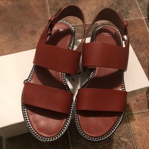 Givenchy chained detailed sandals