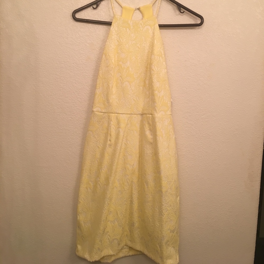 Yellow dress