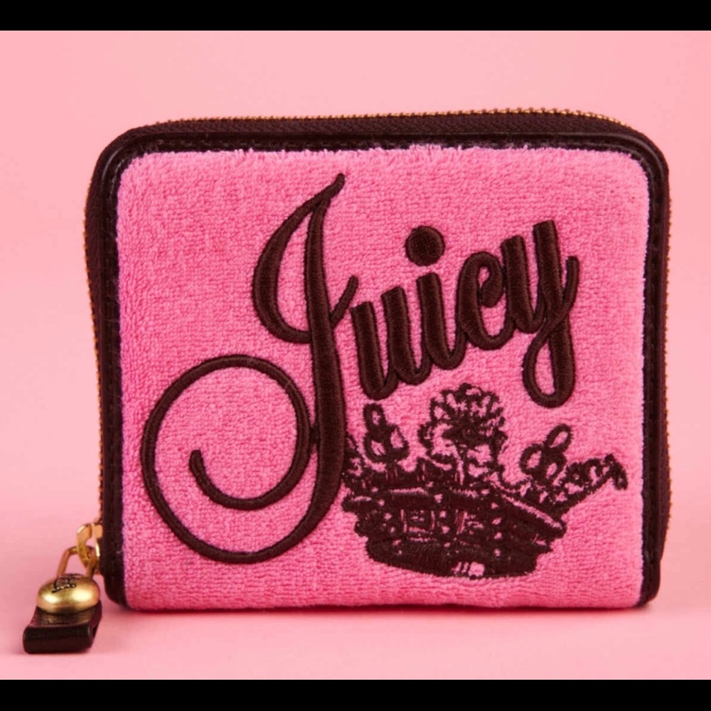 Pink and Black Juicy Couture Wallet
