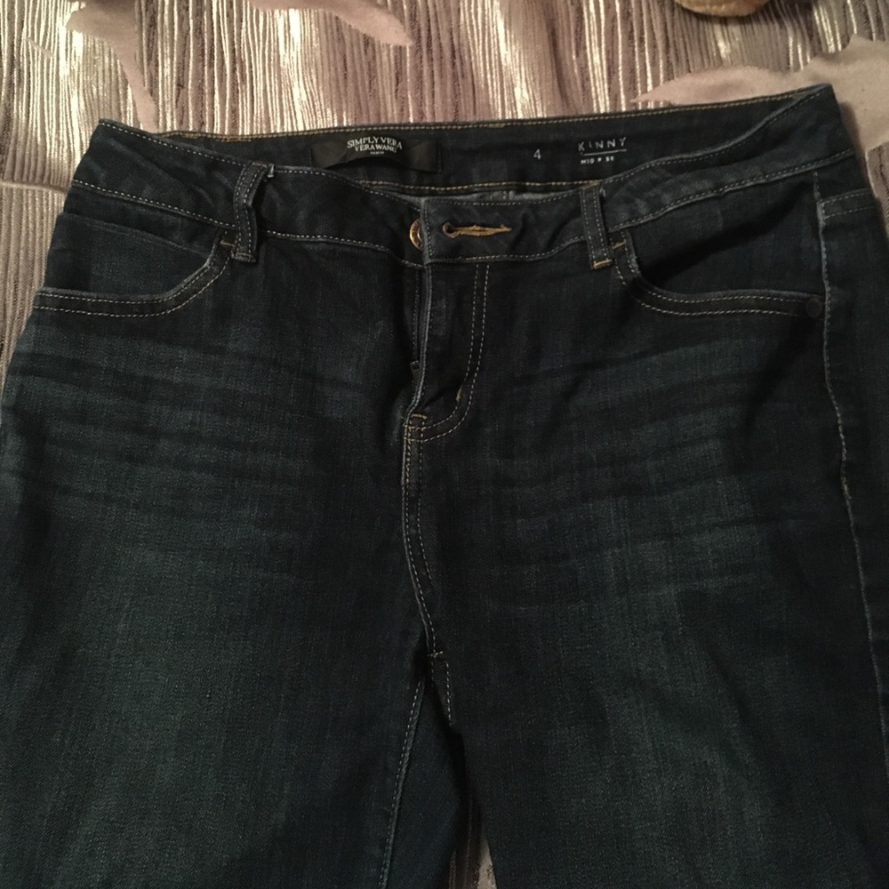 Bundle of 4 pairs of Simply Vera - Vera Wang jeans