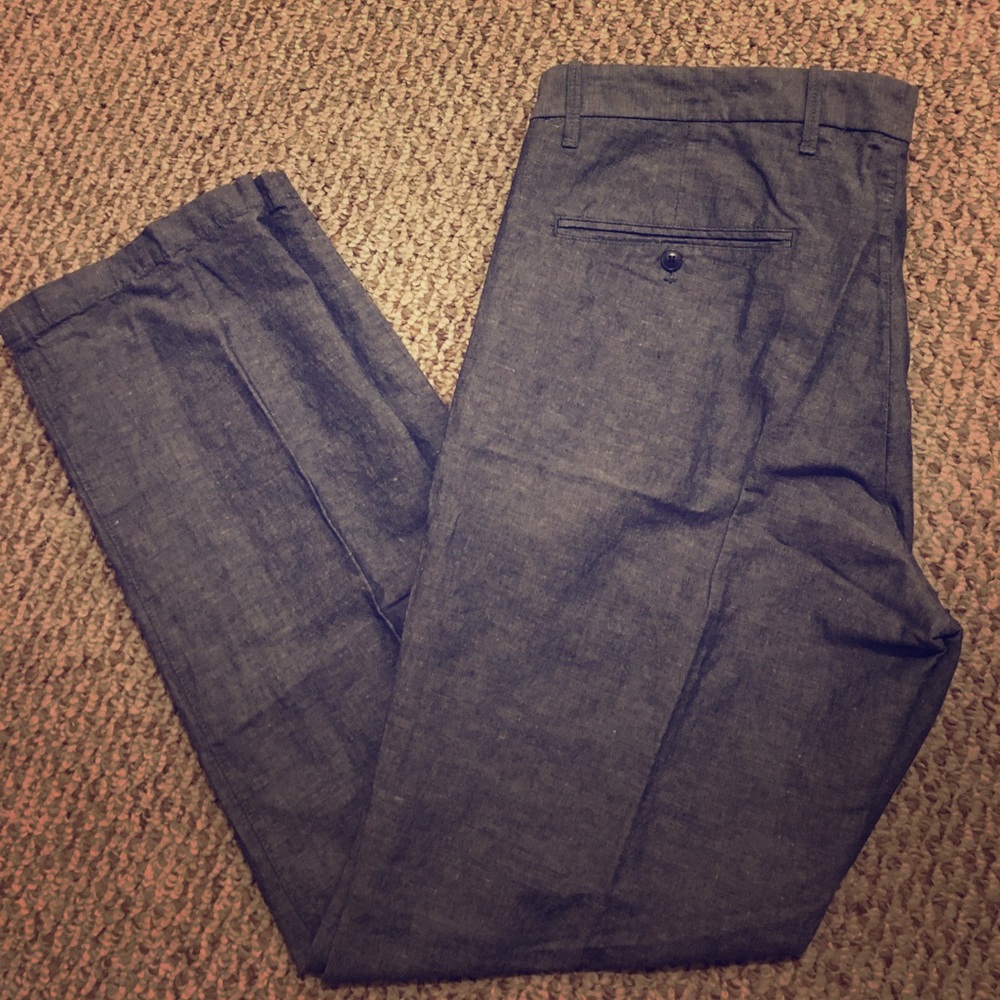 Grey causal banana republic pants