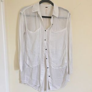 Free People Button Down
