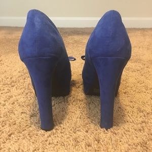 Blue Charlotte Russe Heels