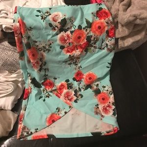 Floral skirt