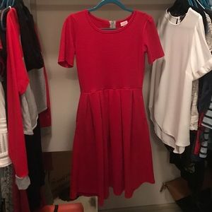 Lularoe Red Amelia