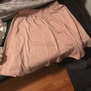 Pink skirt
