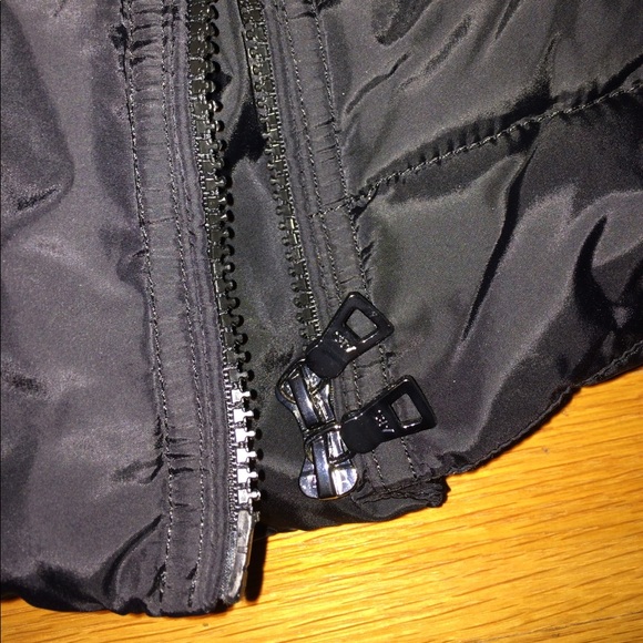 ABS removable fur collar quilted Moto jacket - Picture 3 of 8