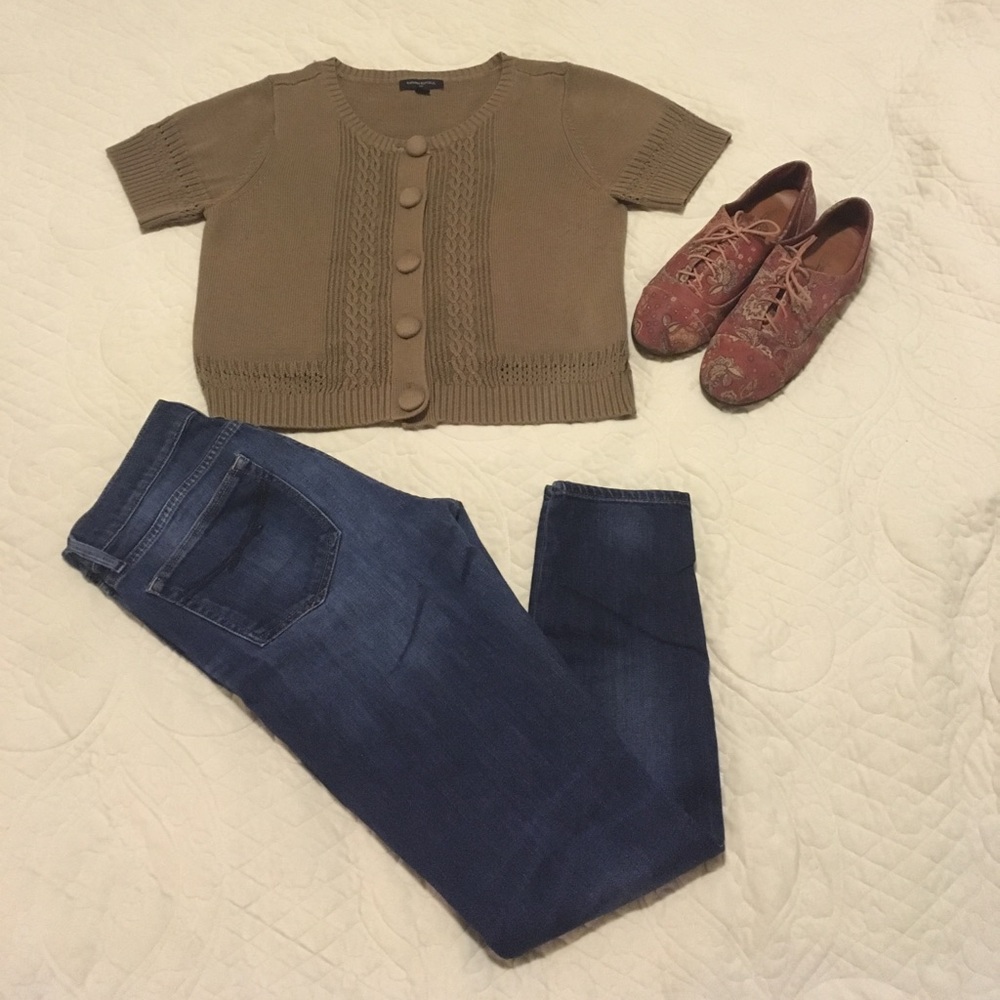 "Taupe Banana" BANANA REPUBLIC SWEATER