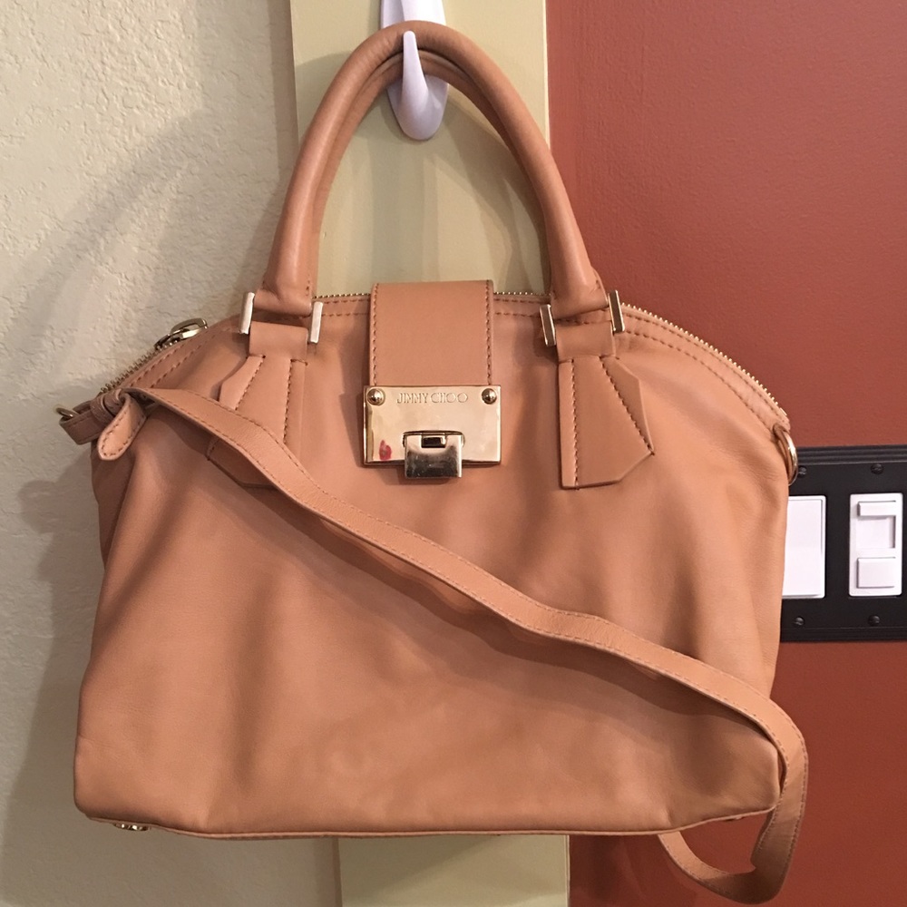 JIMMY CHOO AUTHENTIC GORGEOUS LEATHER LARGE PURSE