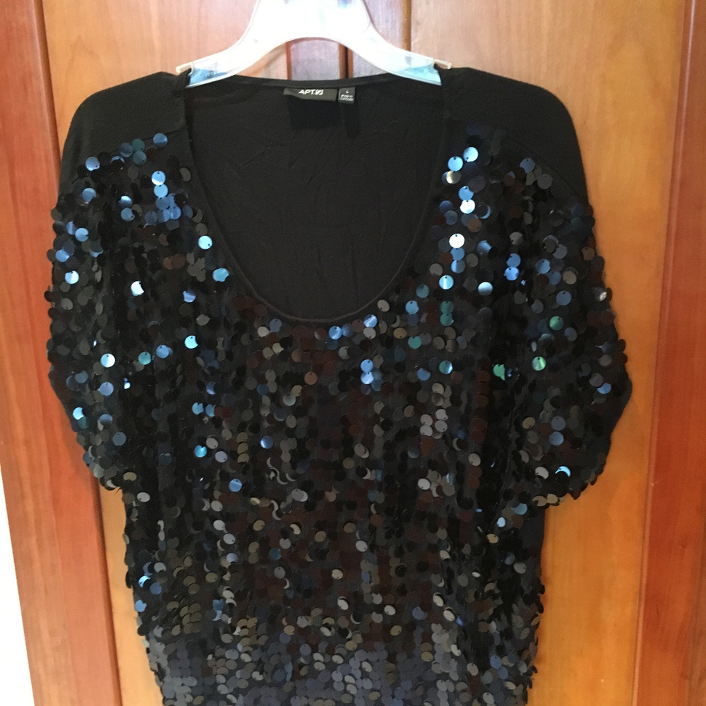 Great Shirt For A Night On The Town With Sequins