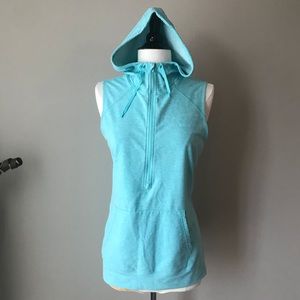 Nike hooded half zip tank