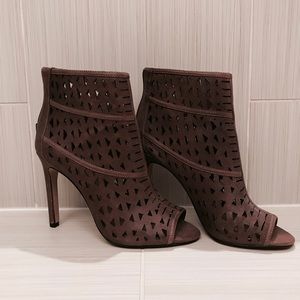 Vince camuto open toe heel boots
