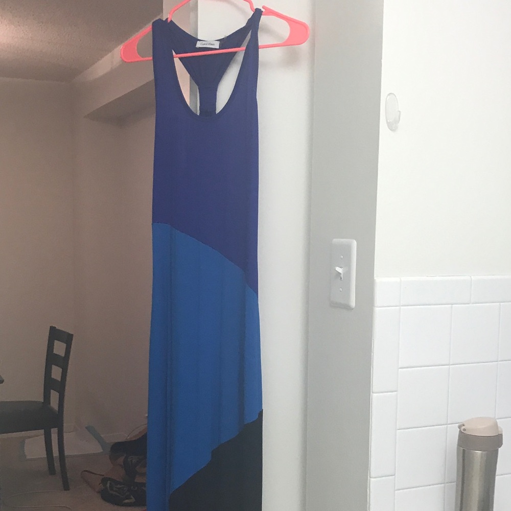 Multi-color maxi dress